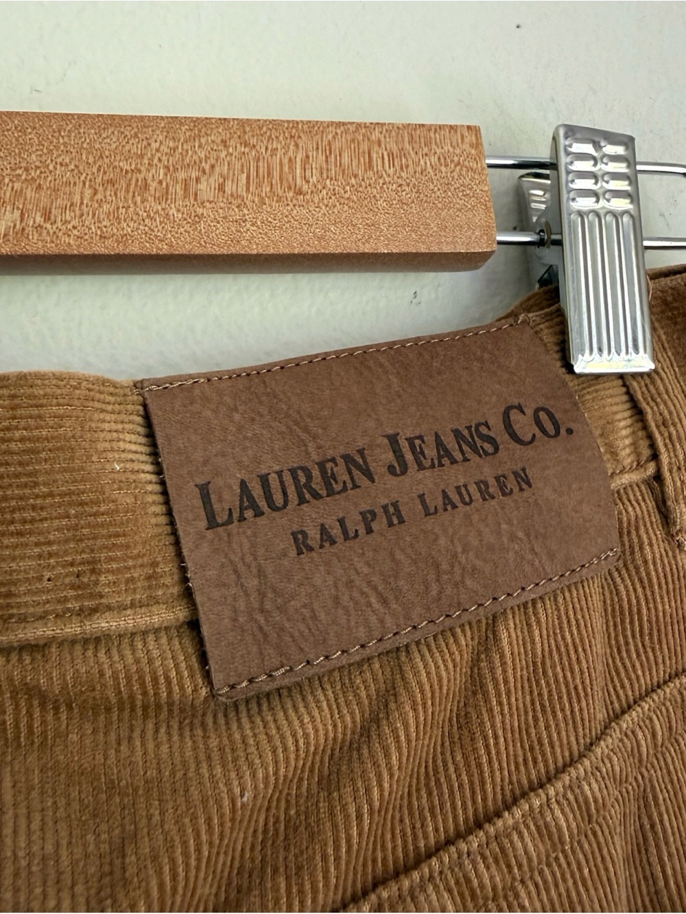 Ralph Lauren Heritage Corduroy Maxi Skirt in Camel Brown - Picture 8 of 8
